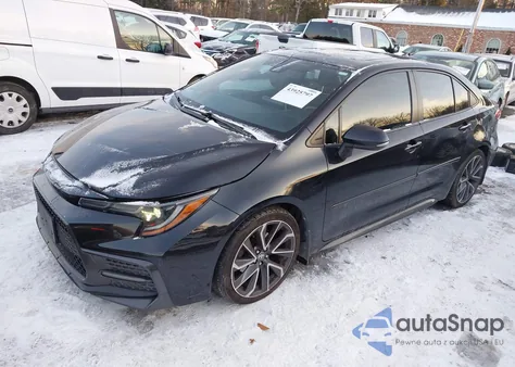 2020 Toyota Corolla Xse z USA, uszkodzony, nr VIN JTDT4RCEXLJ038864